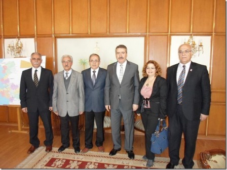 TYB İzmir Şubesi İzmir Valisini Ziyaret etti