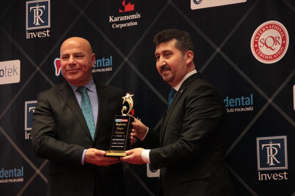 Genel Başkan Arıcan’a ‘Ankara'ya Hizmet Ödülü'
