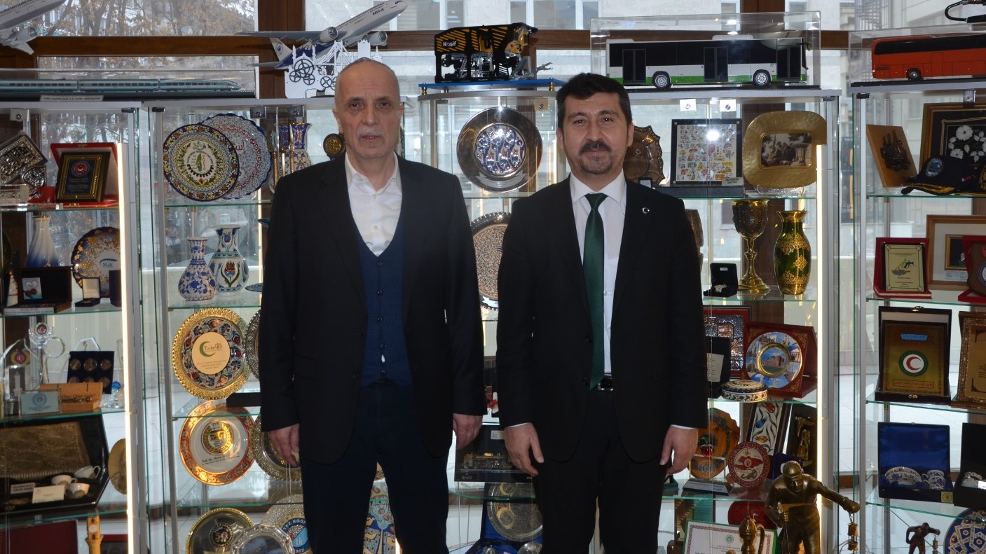 Genel Başkan Arıcan’dan TÜRK-İŞ’e ziyaret