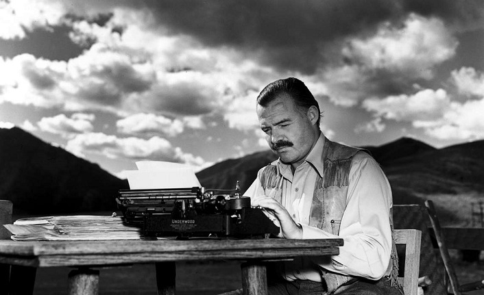 Ernest Hemingway’in hayatı da adeta bir macera romanı