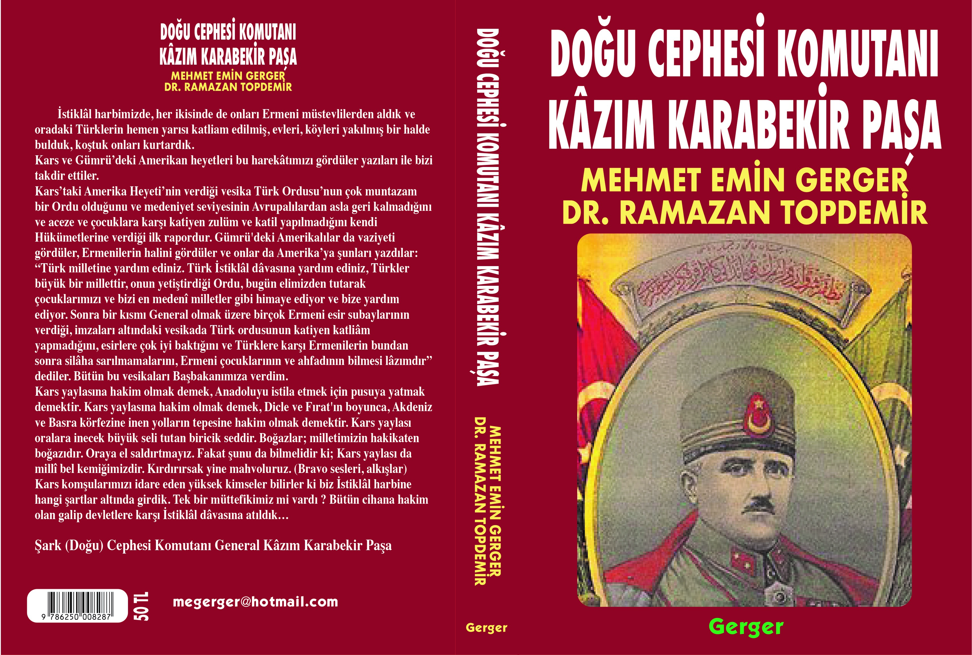Tarihçi, Yazar M. Emin Gerger ve Yrd. Doç. Dr. Ramazan Topdemir’den Önemli Bir Eser!