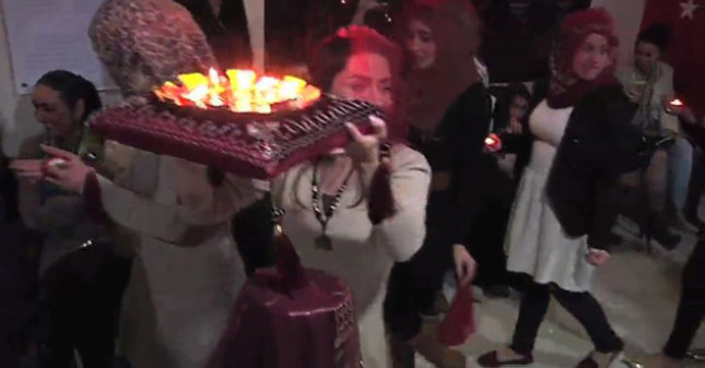 Beyrut’ta Türk usulü kına gecesi