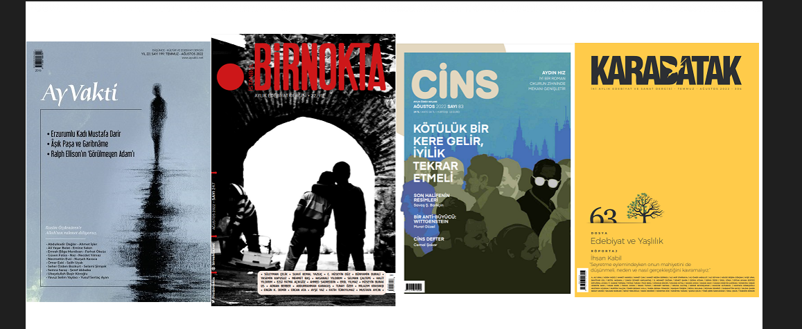 Mustafa Uçurum: Ağustos 2022 dergilerine genel bir bakış-2