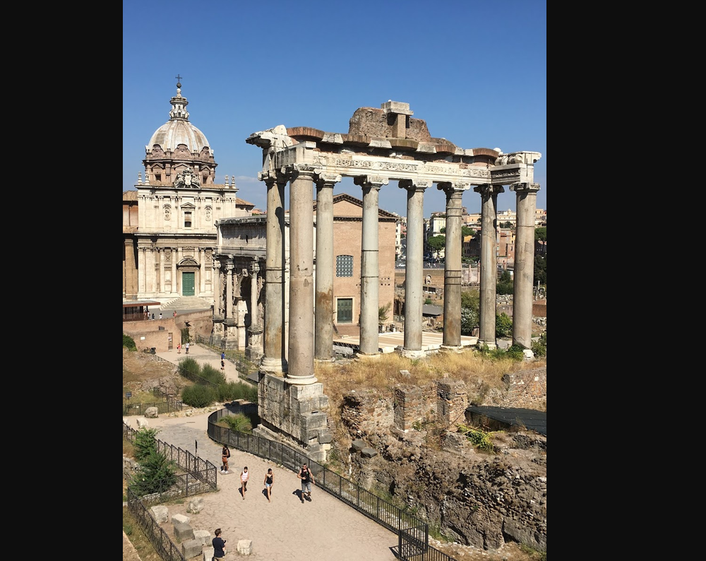 Büyük İtalya Seyahati; ROMA