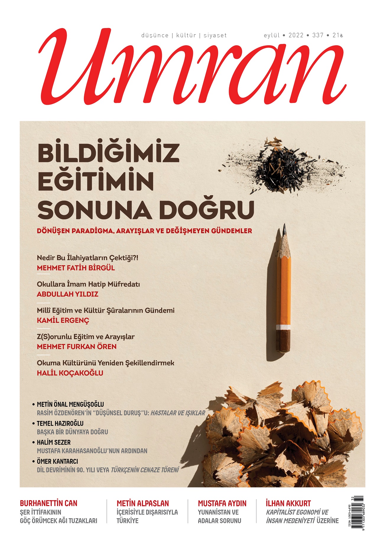 Umran Dergisi Eylül 2022 Çıktı!...