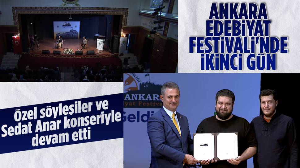 Ankara Edebiyat Festivali'nde ikinci gün