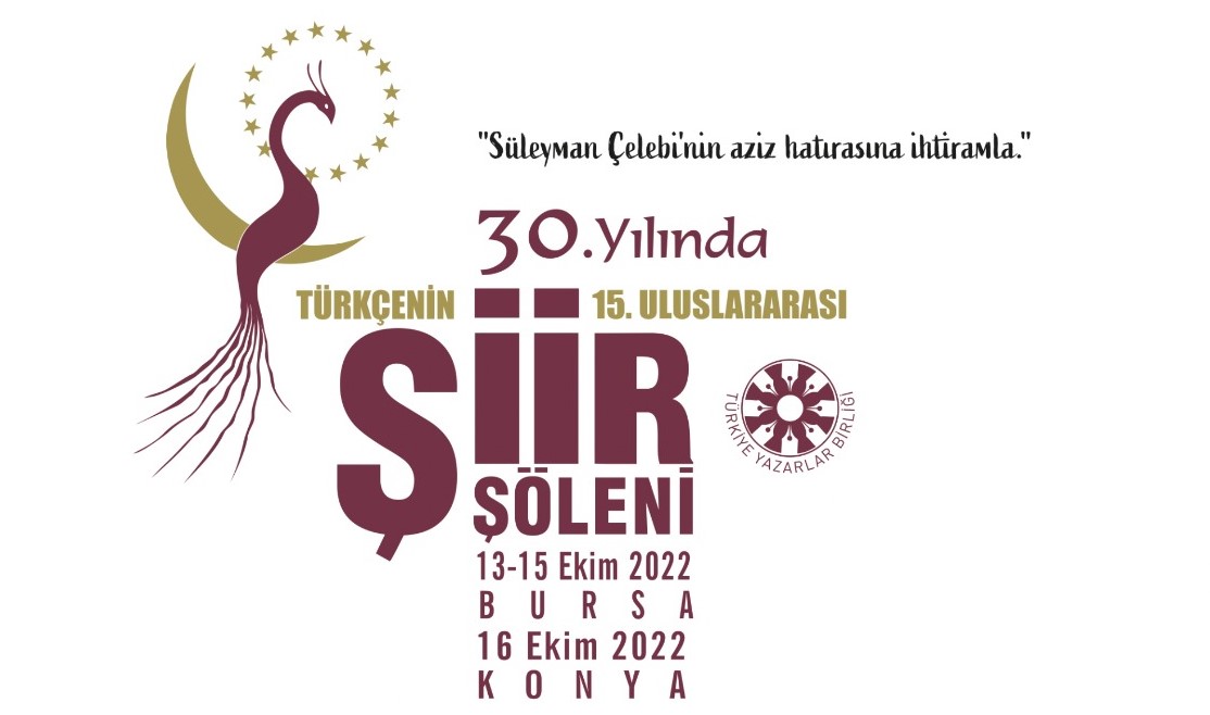 “Türkçenin 15. Büyük Şiir Şöleni” Bursa’da Başlıyor