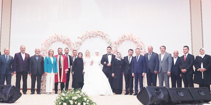 TYB Genel Başkanı Arıcan  oğlunu evlendirdi