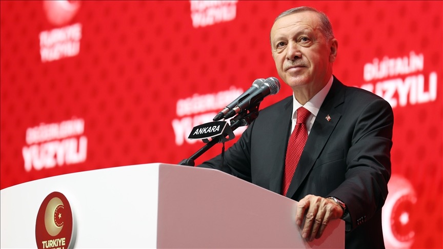 "Türkiye Yüzyılı" ile Cumhuriyet'imizin yeni yüzyılına güçlü bir başlangıç yapmak istiyoruz”