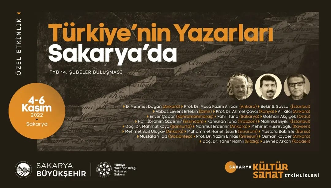 TYB'nin Yazarları Sakarya'da