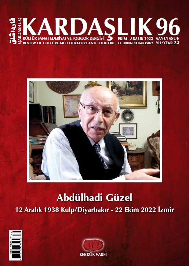 Kardaşlık dergisinin 96. sayısı çıktı