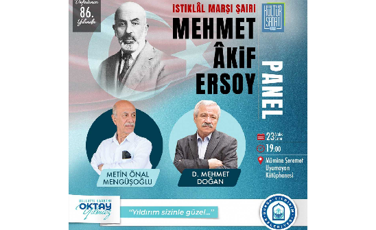 Yıldırım Belediyesi Âkif’i anmak ve anlamak” konulu panel düzenleyecek