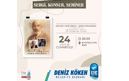D. Mehmet Doğan  “Mehmet Akif ve İstiklal Marşı” konulu seminerde konuşacak