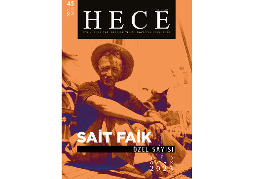 HECE DERGİSİ SAİT FAİK ÖZEL SAYISI OKURLA BULUŞUYOR