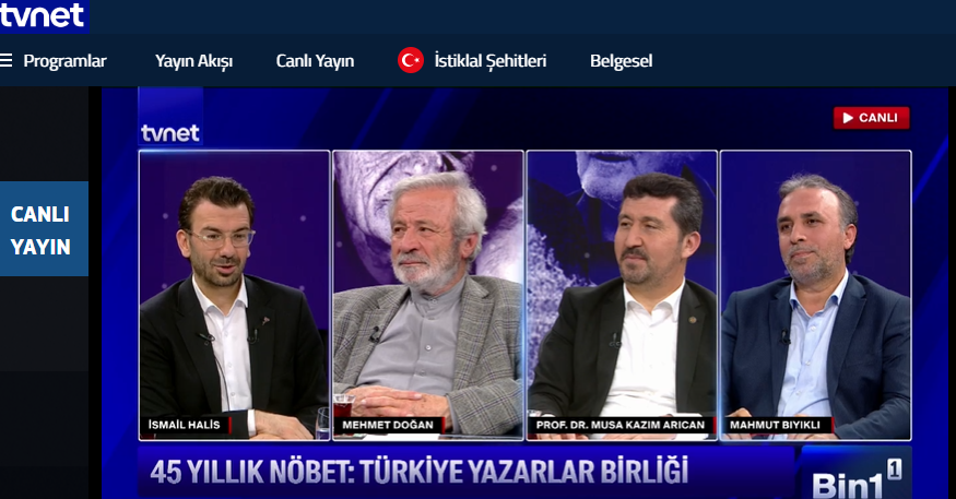 D. Mehmet Doğan: “Kültürün içinden siyaset çıktı, siyasetin içinden kültür çıkmadı”