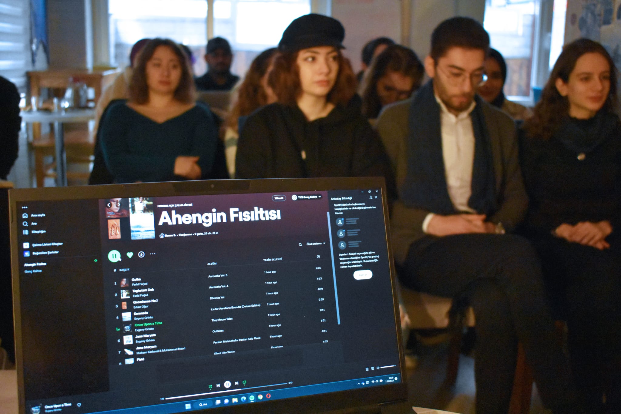 TYB Genç Kahve'de "Ahengin Fısıltısı"