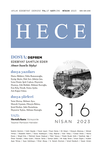 HECE’316 NİSAN 2023 SAYISI TANITIM BÜLTENİ