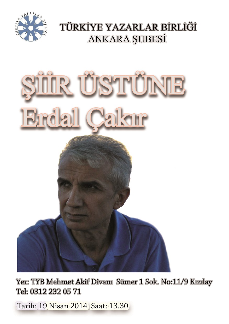 TYB Ankara Sohbetleri'nde Erdal Çakır ile Şiir Üzerine