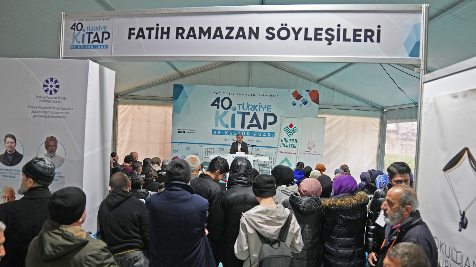 Mahmut Bıyıklı Kitap Fuarında Konuştu