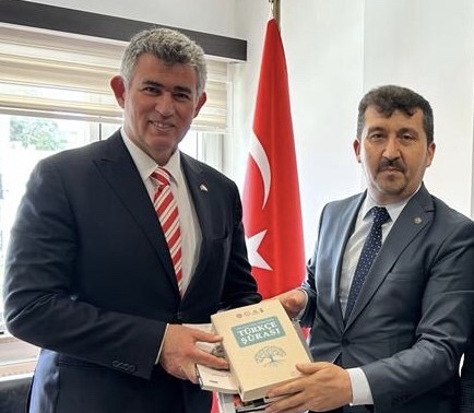 TYB Genel Başkanı Arıcan Lefkoşa Büyükelçisi Feyzioğlu’nu ziyaret etti