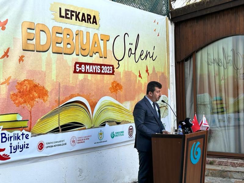 Lefkara Edebiyat Şöleni Açılış Programı Sona Erdi