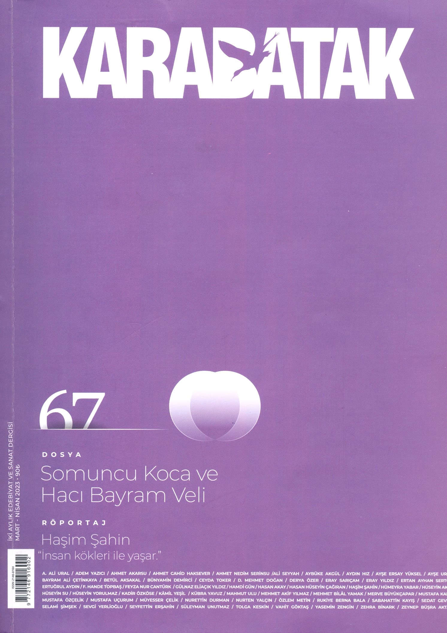 Karabatak Dergisi’nin 67. Sayısı çıktı