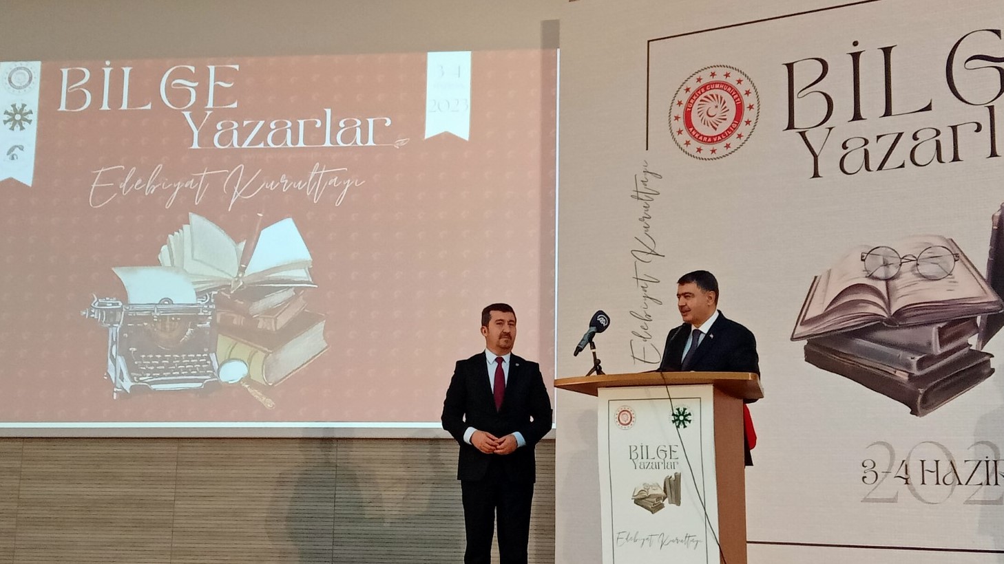 Ankara Valisi Şahin: Amacımız edebiyat dünyasına yeni isimler kazandırmaktır
