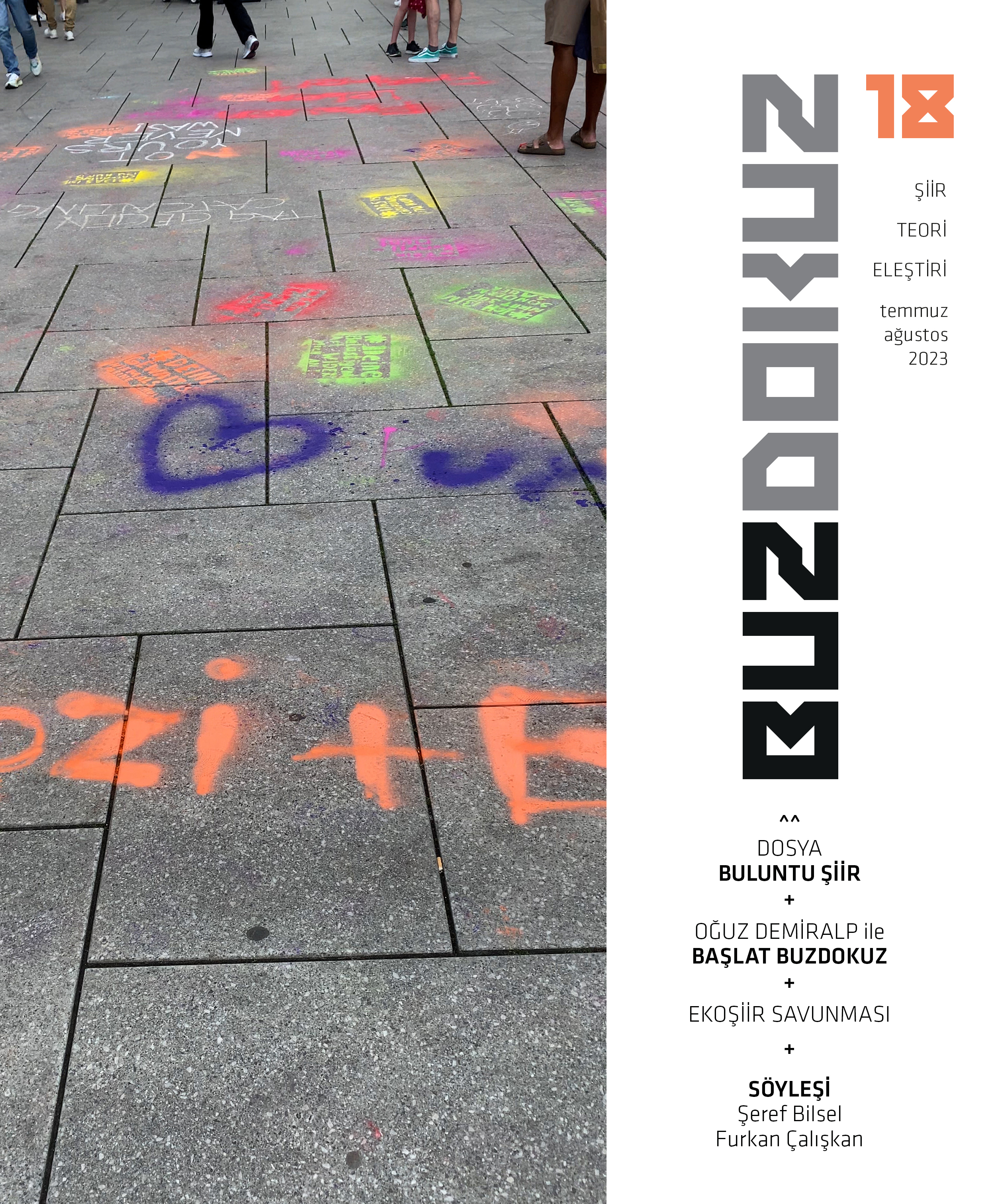 Buzdokuz Şiir Teori Eleştiri Dergisinin 18. Sayısı Çıktı