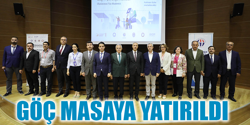 Göç masaya yatırıldı