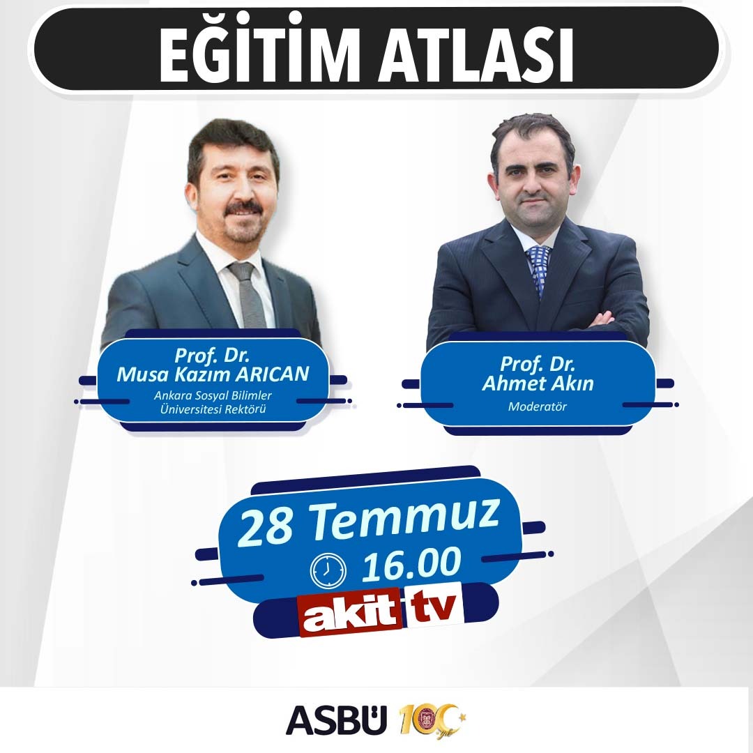 TYB Başkanı Arıcan Akit TV'de konuşacak
