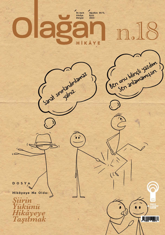 Olağan Hikâye Dergisinin 18. Sayısı Çıktı