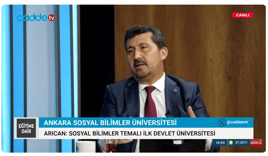 TYB Genel Başkanı Arıcan: Sosyal bilimler daha da önem kazanacak