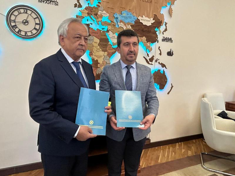 TYB  ile  Kazakistan Yazarlar Birliği  iş birliği protokolü imzaladı
