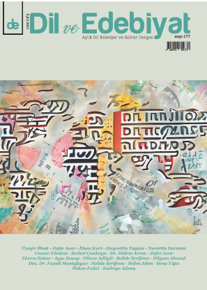 Dil ve Edebiyat Dergisinin 177. Eylül Sayısı Yayında