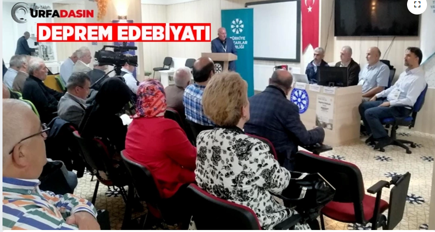 TYB Urfa Başkanı Mahmut Kaya, Erzincan'da Deprem Edebiyatı Yaptı!