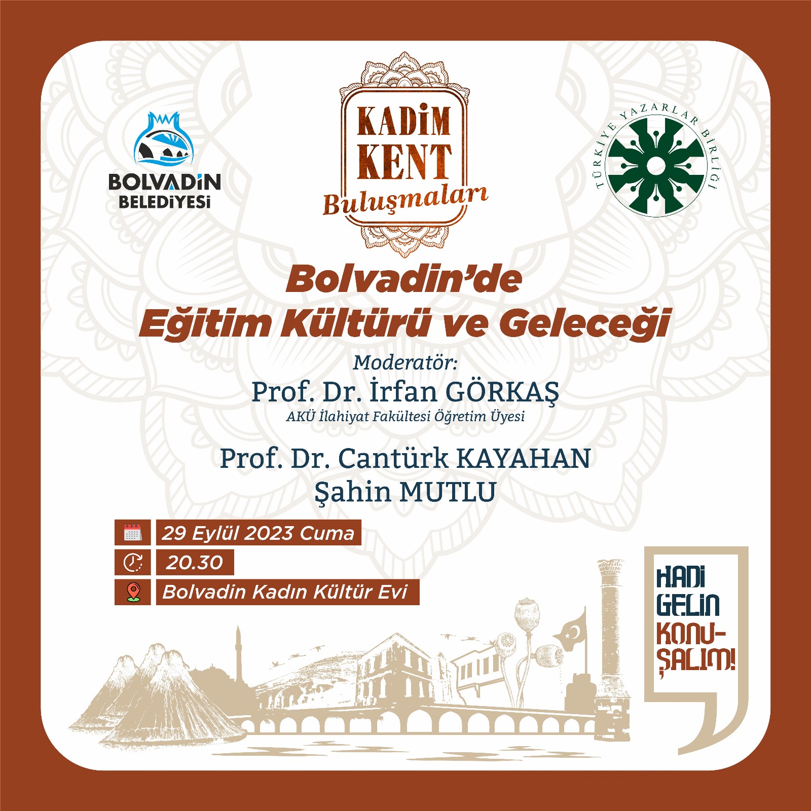 BOLVADİNDE EĞİTİM KÜLTÜRÜ VE GELECEĞİ