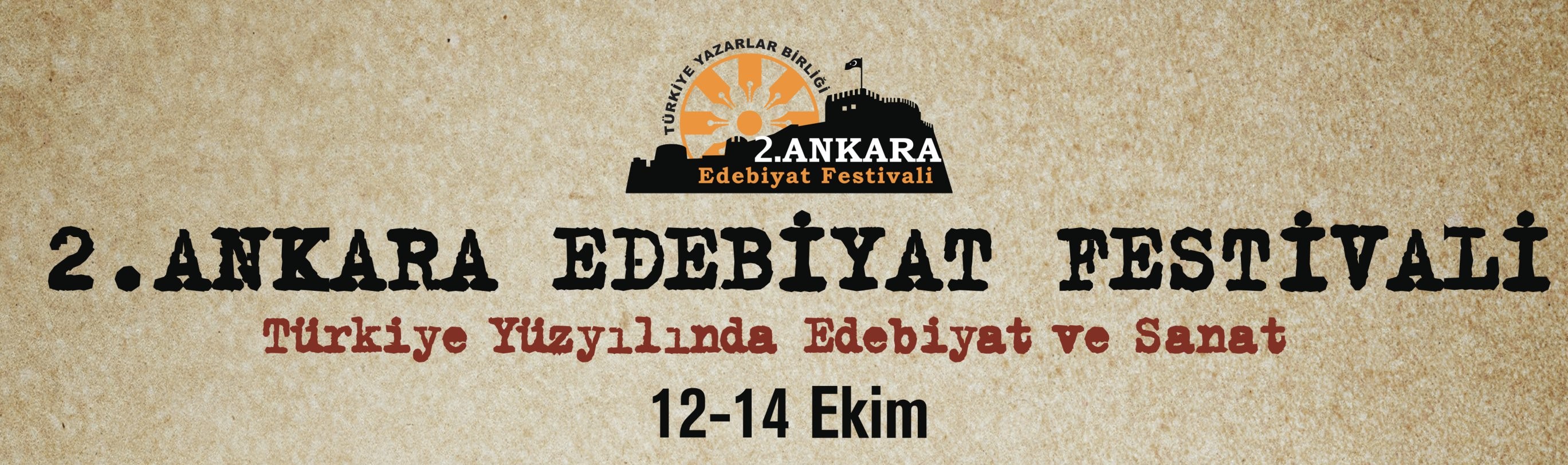 Ankara Edebiyat Festivali Başlıyor
