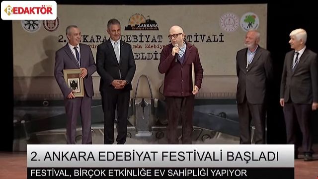 Ankara Edebiyat Festivali başladı…