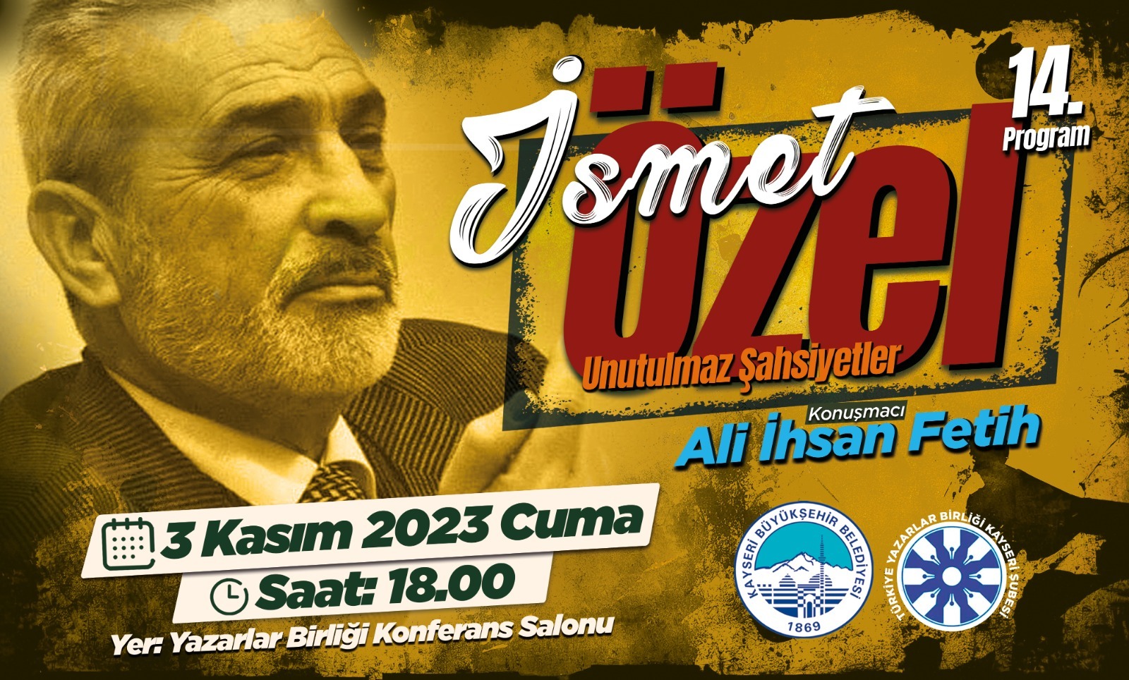 Unutulmaz Şahsiyetlerde İsmet Özel Anlatılacak