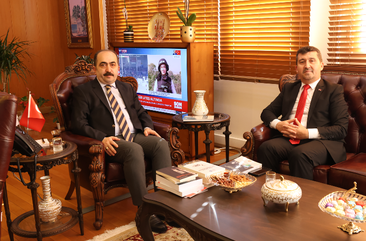 Genel Başkan Arıcan, TTK Başkanı Özgen’i ziyaret etti