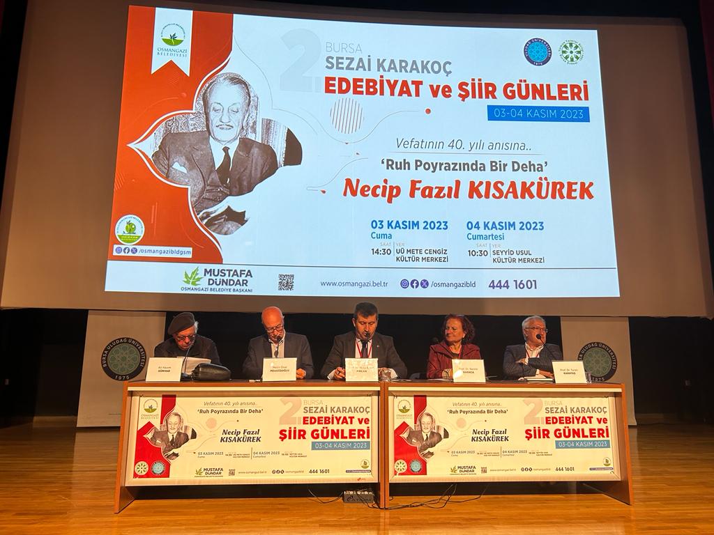 D. Mehmet Doğan: Necip Fazıl fikir ve edebiyat dünyamızın öncüsüdür
