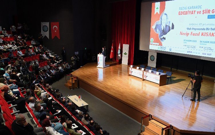 Bursa Osmangazi’de ‘Necip Fazıl’ konuşuldu