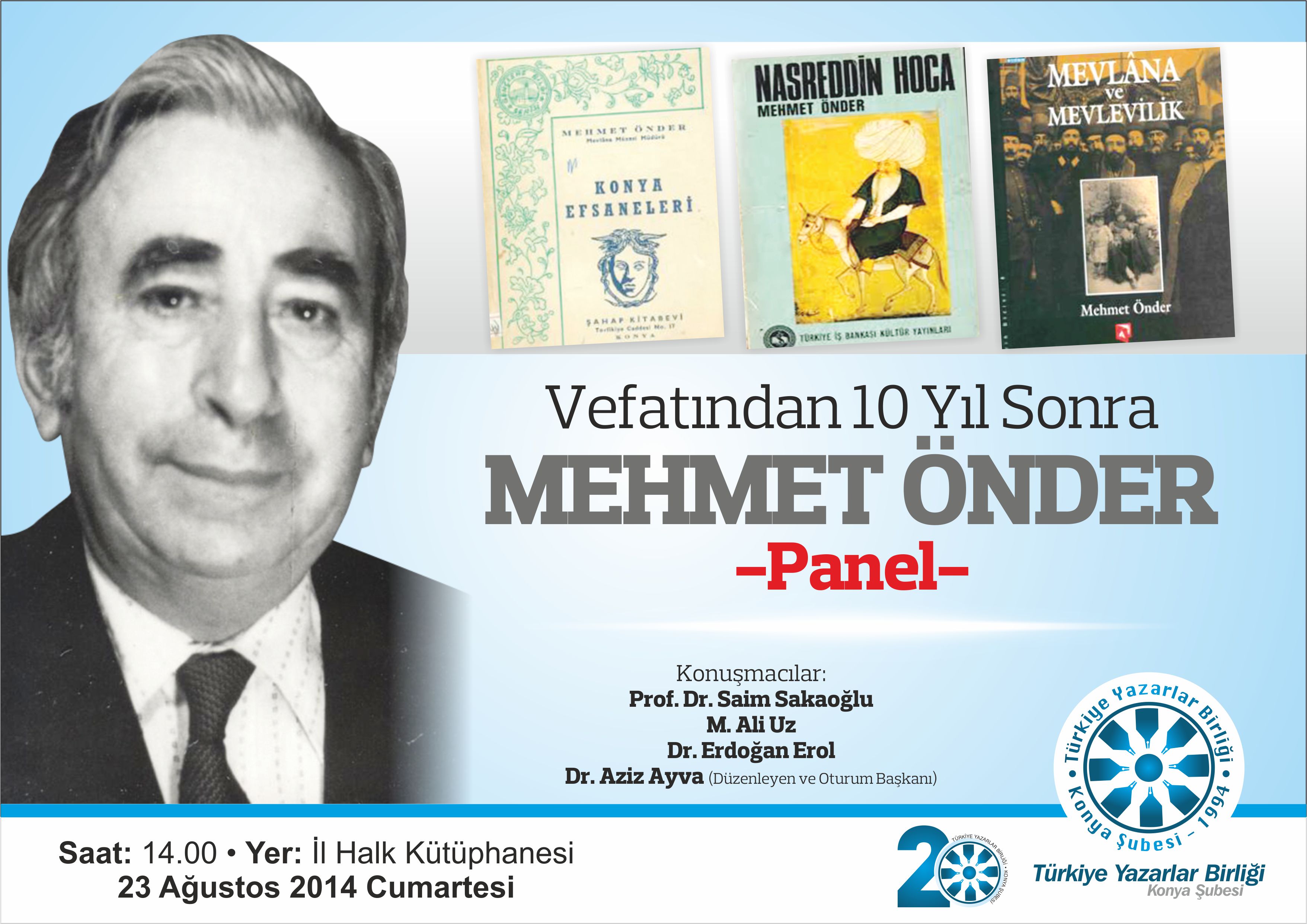 Vefatından 10 Yıl Sonra Mehmet ÖNDER