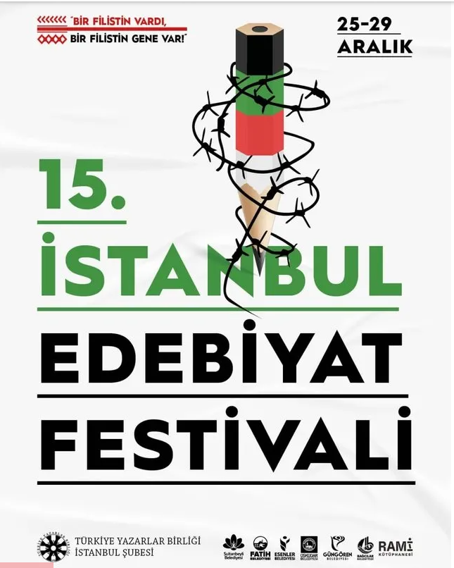 15. İstanbul Edebiyat Festivali başladı: Teması Filistin olan festival ziyaretçilerini bekliyor!