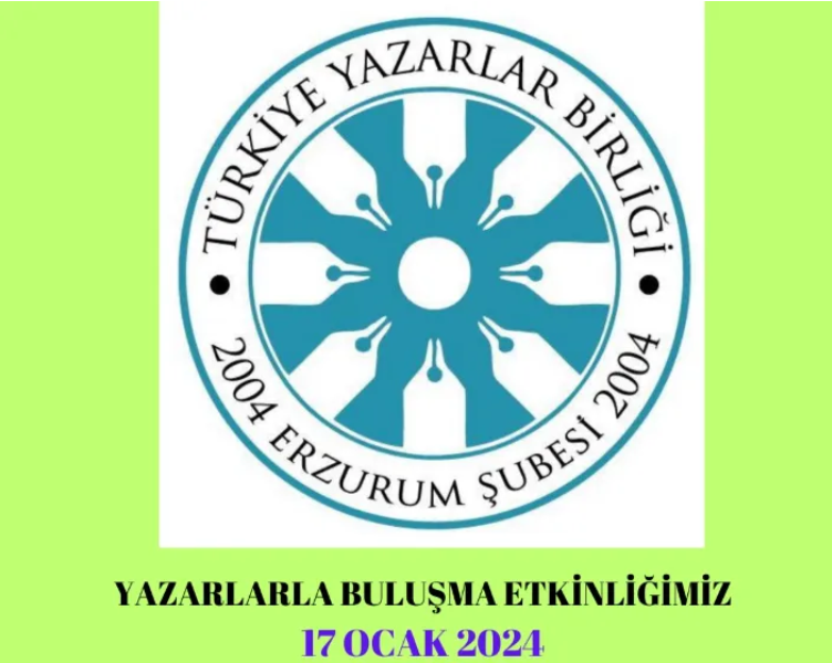 Türkiye Yazarlar Birliği (TYB) Erzurum Şubesinden anlamlı bir faaliyet daha