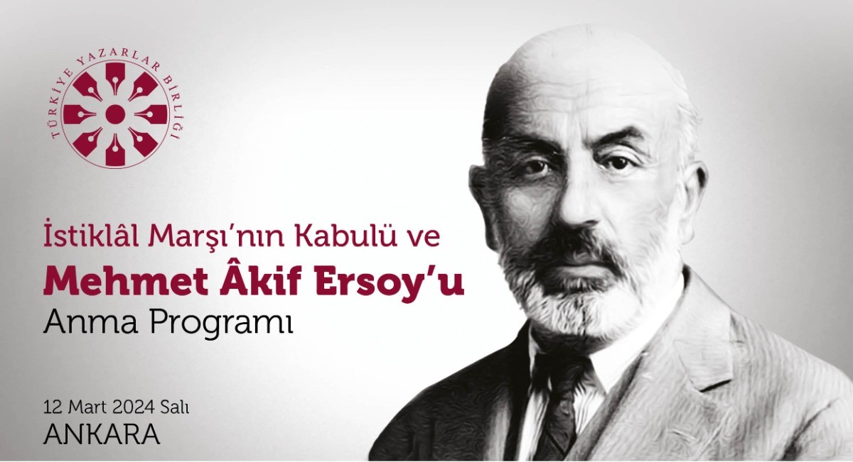 Mehmet Âkif Ersoy, İstiklâl Marşı'nı kaleme aldığı Taceddin Dergâhı'nda anılacak