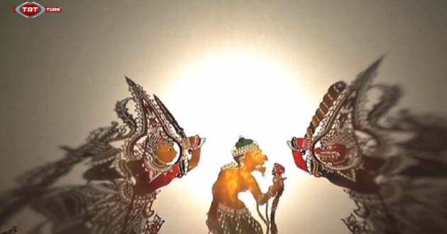 Gölge oyununun Malay versiyonu: Wayang