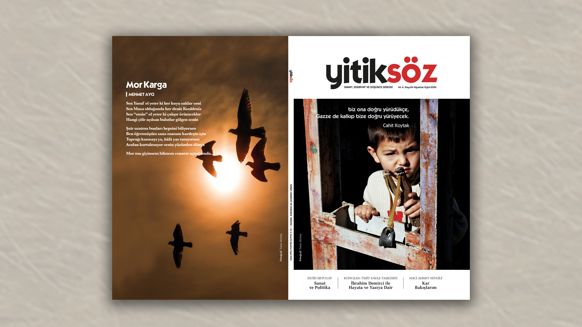 Yitiksöz 24 (Ağustos 2024 / Eylül 2024) Üzerine