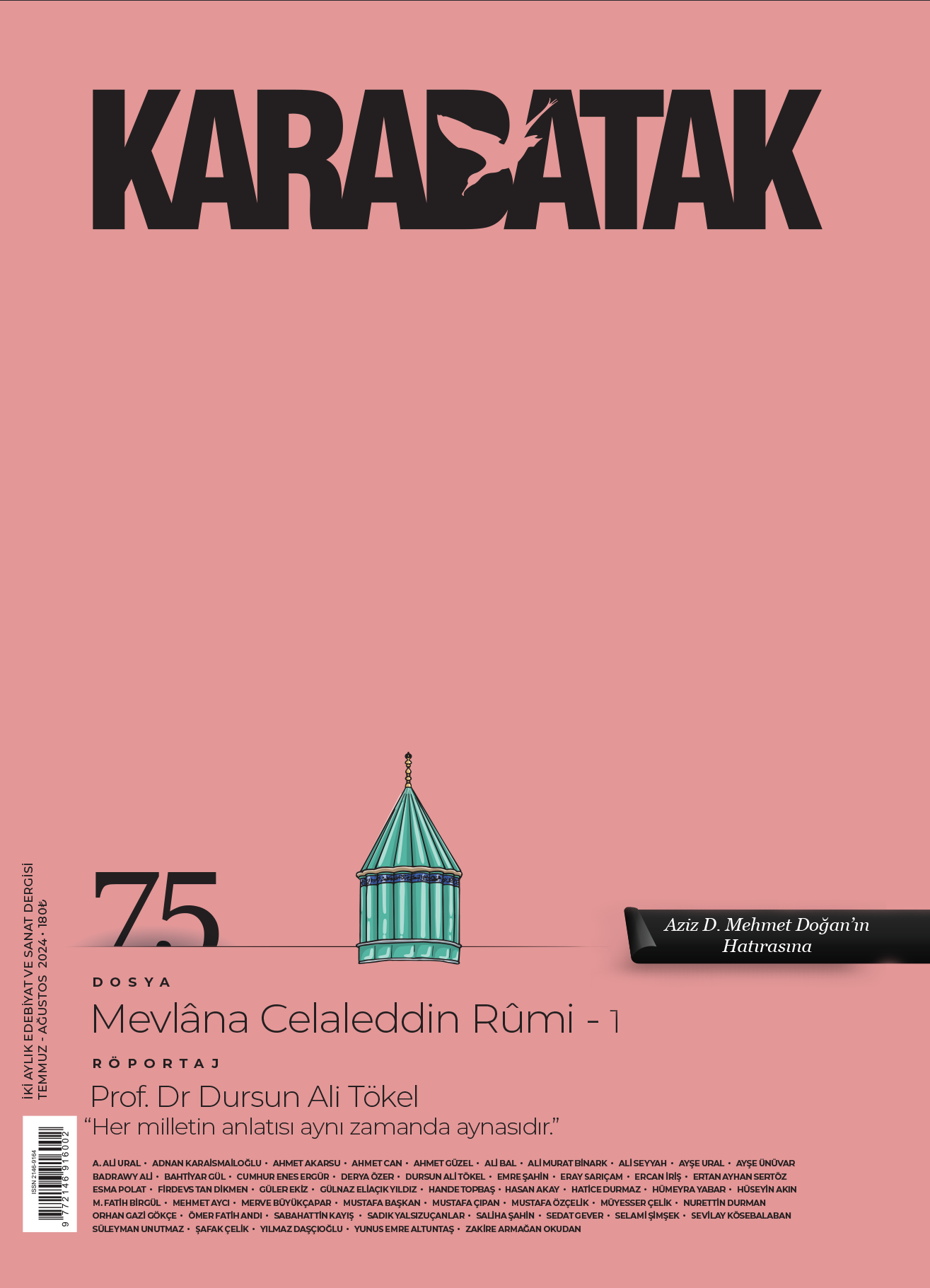 Karabatak Dergisi'nin 75. Sayısı Çıktı