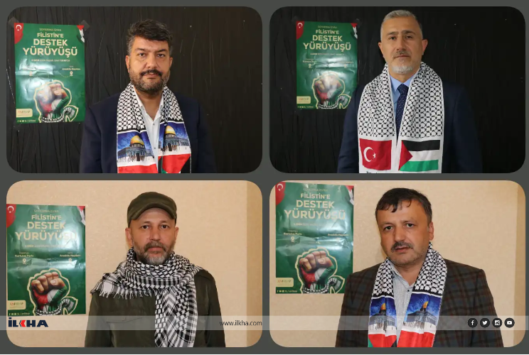 ANFİDAP'tan "Soykırıma İsyan Filistin'e Destek Yürüyüşü" davet mesajları